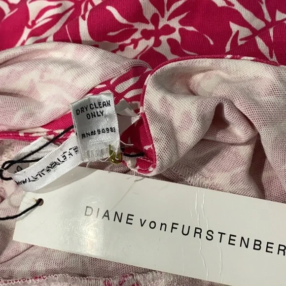 🦋HP X 4🦋DIANE von FURSTENBERG | Euphony Dress | 100% Silk | Size 4 | NWT - Picture 9 of 11